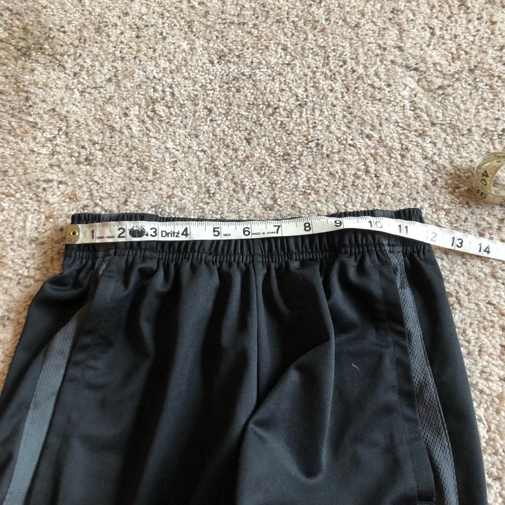 Nike Black & Gray Stripe Joggers Size XS